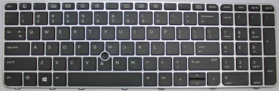KbsPro UK Replacement Keyboard for HP EliteBook 850 G4 Backlit 
