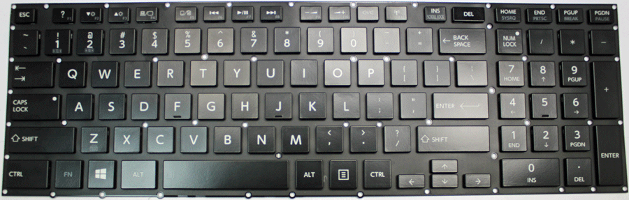 SZYJT for Toshiba Satellite P50-A P50T-A P55-A P55T-A Laptop us Keyboard Backlit